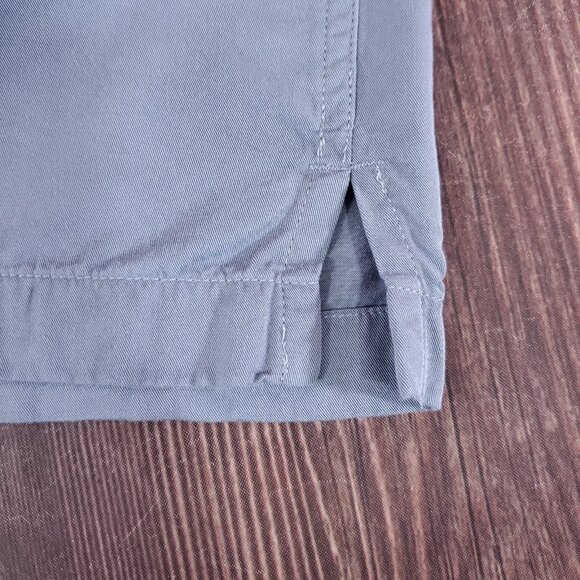 Todd Snyder Mens Size XL Slim Fit Rayon Hollywood Button Up Shirt Steel Blue - Picture 9 of 14